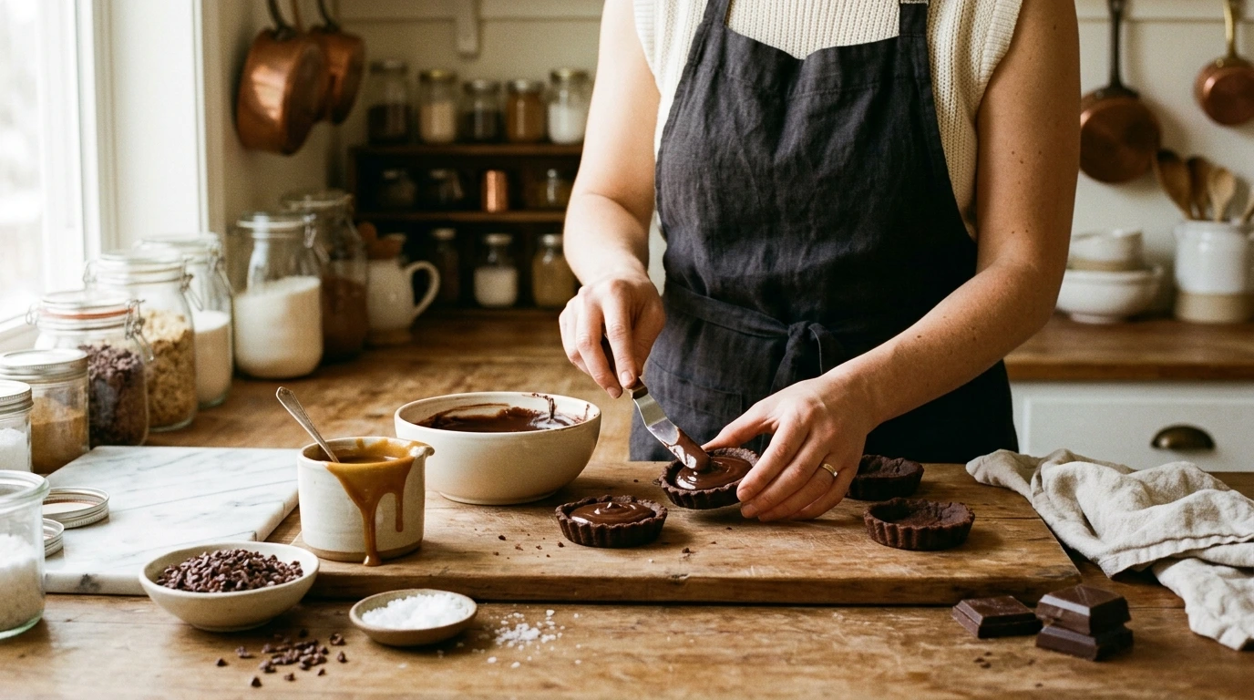 Tempérage artisanal du chocolat de couverture