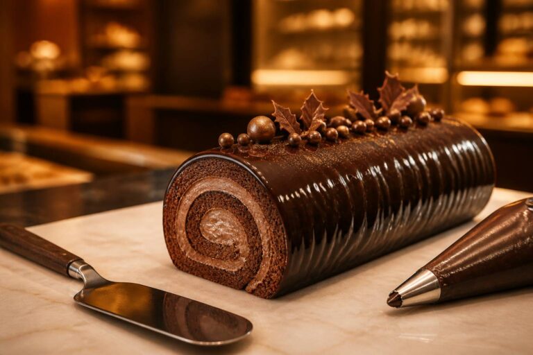 Délices Gourmands : L&rsquo;Art des Bûches de Noël
