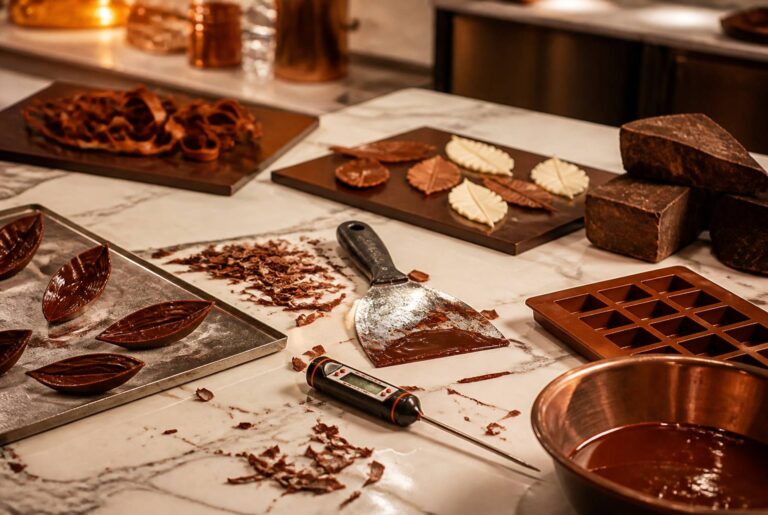Créer des décors et moulages en chocolat : guide pratique et astuces gourmandes