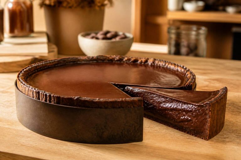 Délice fondant : Flan pâtissier au chocolat gourmand