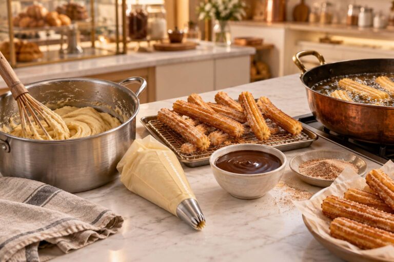 Comment préparer des churros (ou chichis) maison sans machine : une recette simple et délicieuse