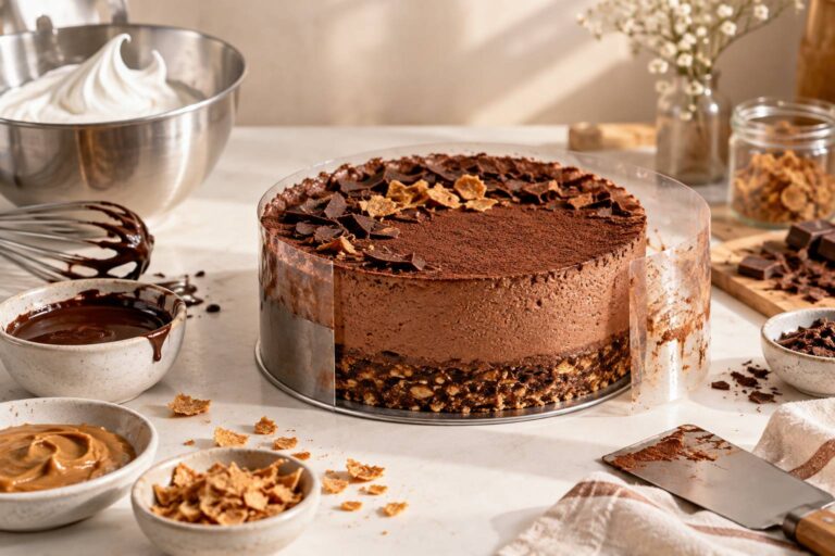 Délice aérien : Gâteau mousse au chocolat irrésistible