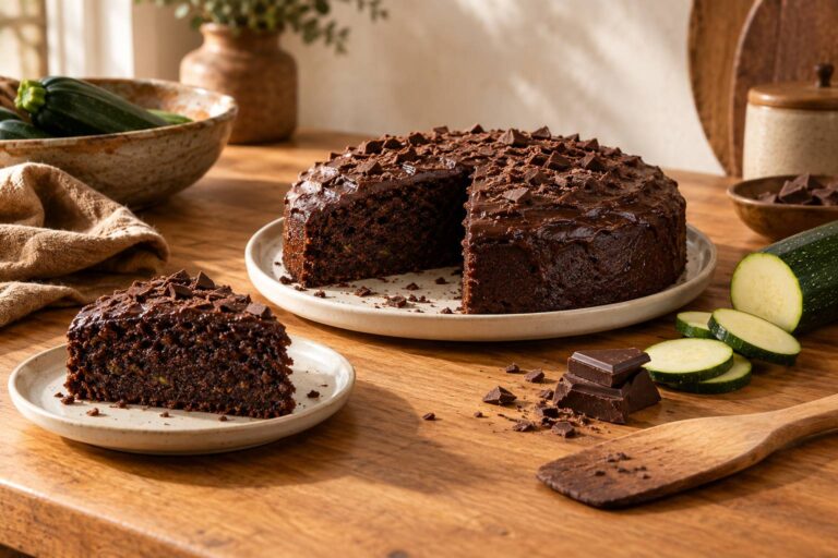 Délicieux Gâteau au Chocolat à la Courgette : Une Recette Sans Beurre Inratable