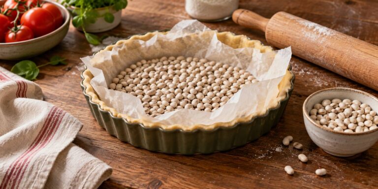 Cuisson à blanc : billes, papier, ou rien