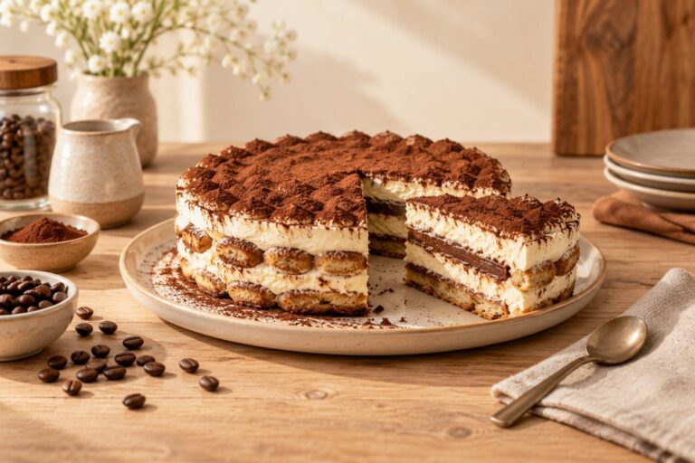 Délice fondant : découvrez le tiramisu, ce classique irrésistible